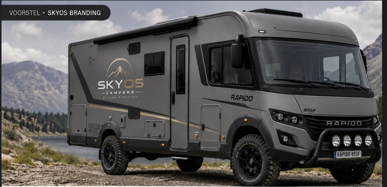 SkyOs No.001 front-left design concept